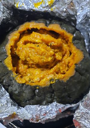 Una foto de Zapallo Cabutia relleno