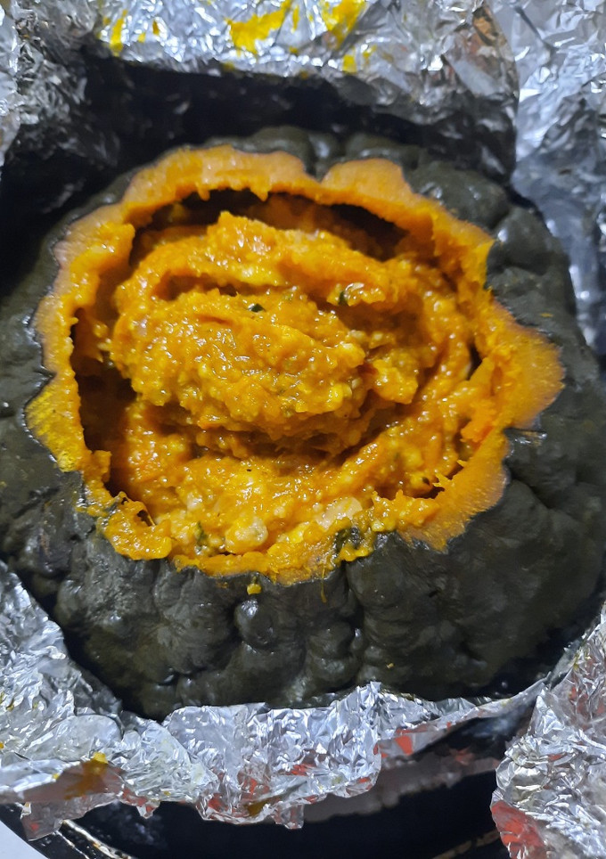 Una foto de Zapallo Cabutia relleno
