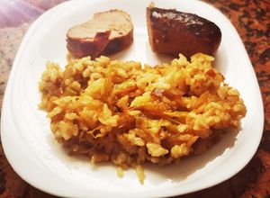 Una foto de Arroz chino