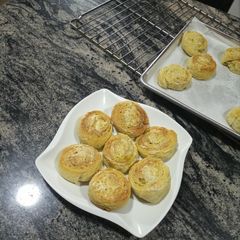A picture of Peanut butter rolls.