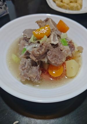Foto resep SOP iga sapi