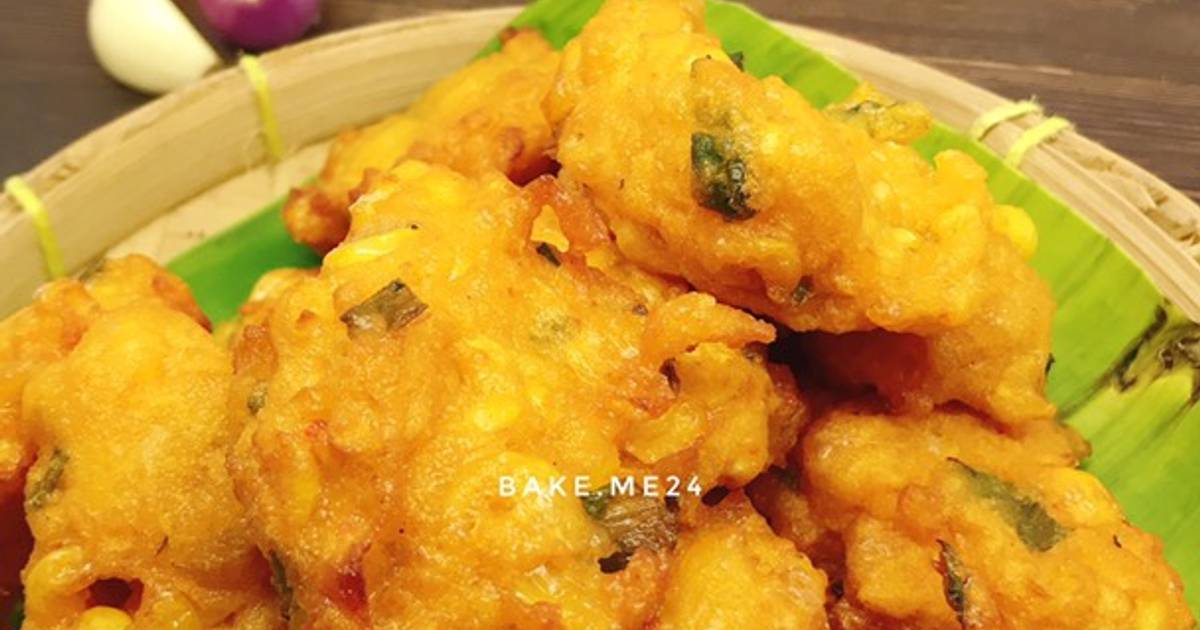  Resep Perkedel jagung minang  Enak wangi dan gampang 