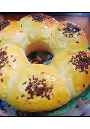 Foto resep Roti sobek coklat (oven tangkring beserta tips)