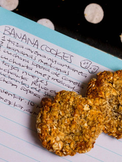 Una foto de Galletitas proteicas de banana