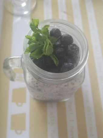 Easy Way Make Blueberries and chia seeds pudding #berrybonanza the Delicious Perfect