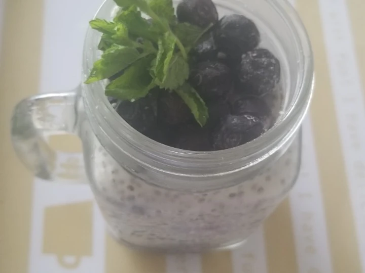 Easy Way Make Blueberries and chia seeds pudding #berrybonanza the Delicious Perfect