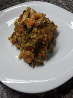 Una foto de Risotto de mar