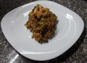 Una foto de Risotto de mar