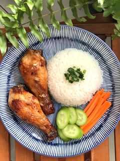 Hình của món Đùi gà nướng.