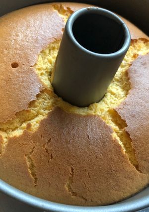 A picture of Rice flour Japanese chiffon cake.