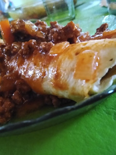 Una foto de Canelones de acelga