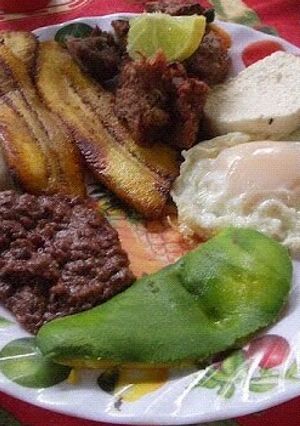 Una foto de Desayuno hondureño