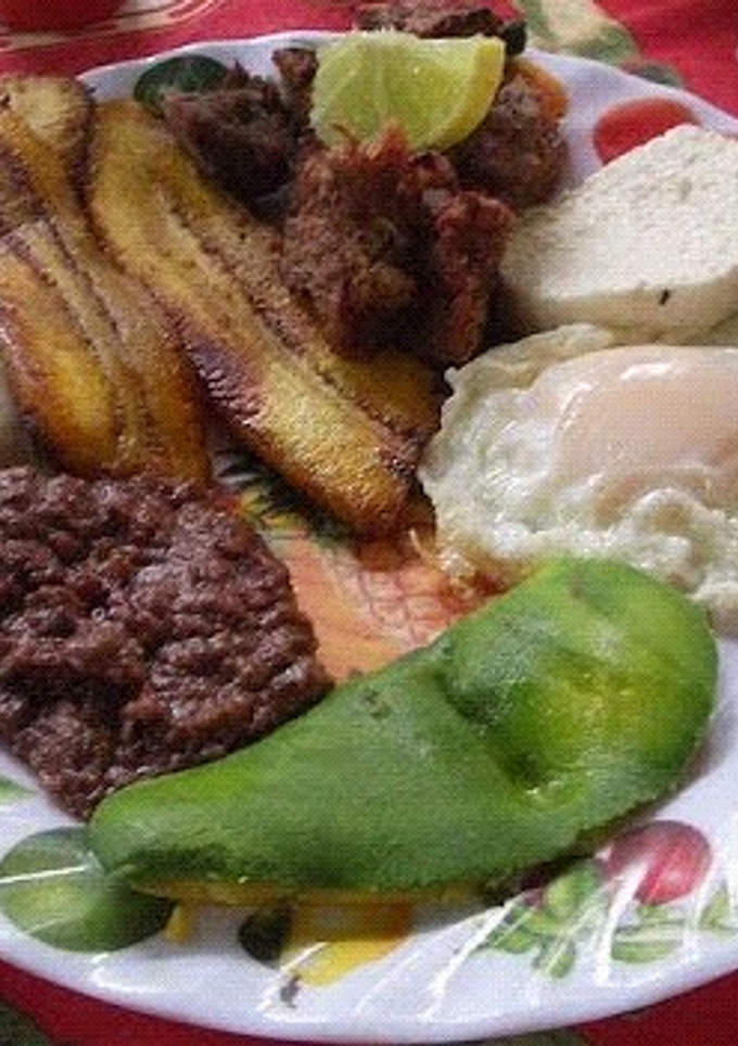 Una foto de Desayuno hondureño