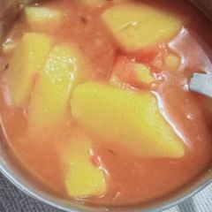 Aloo tamatar A picture of Aloo tamatar.