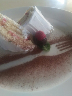 A picture of Vanilla swiss roll.