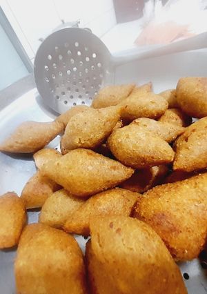 صورة لوصفة كبة مقلية باللحم المفروم
