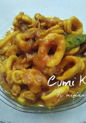 Foto resep Cumi Kuning