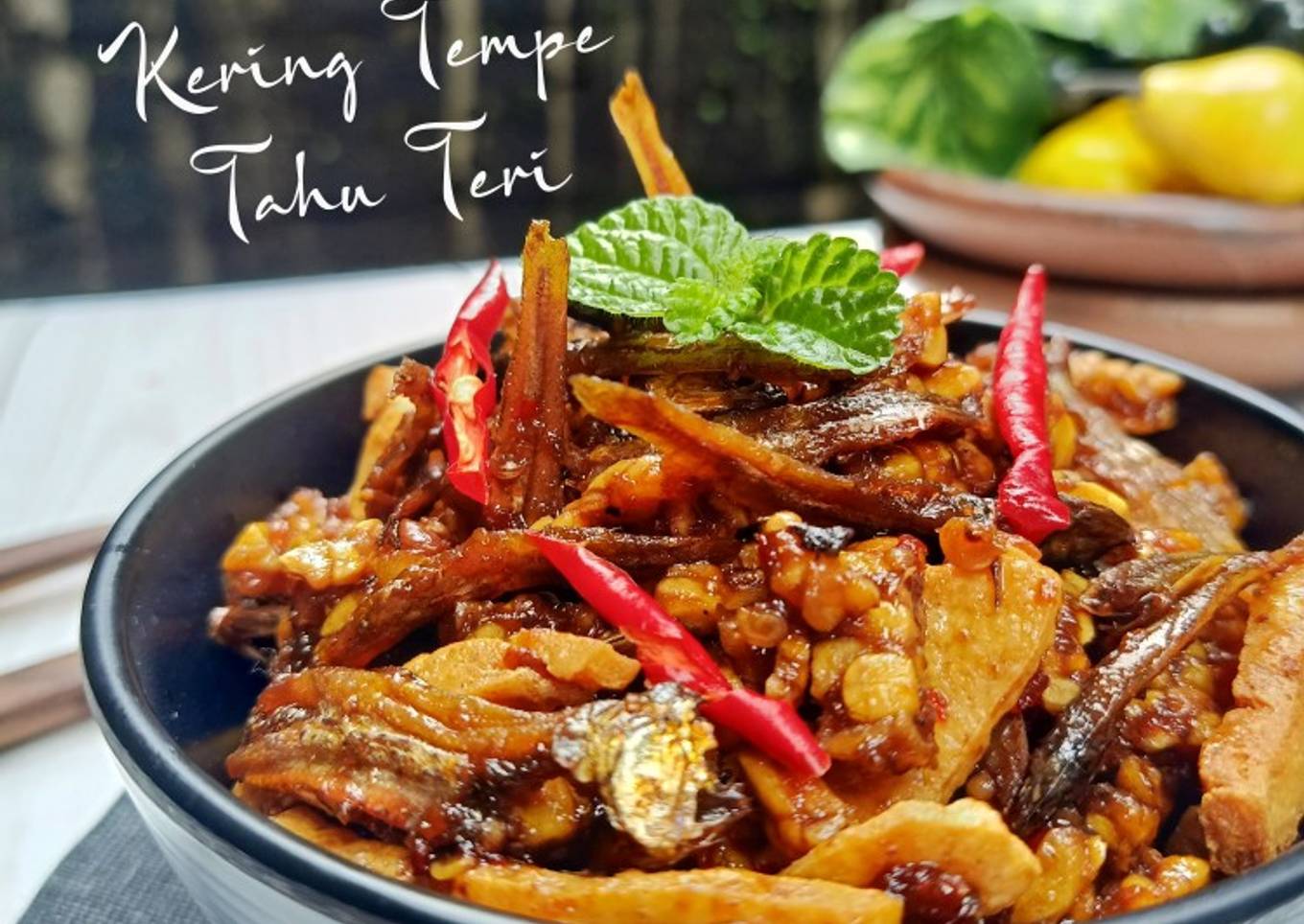 866. Kering Tempe, Tahu, Teri Pedas Manis, Enduuull!