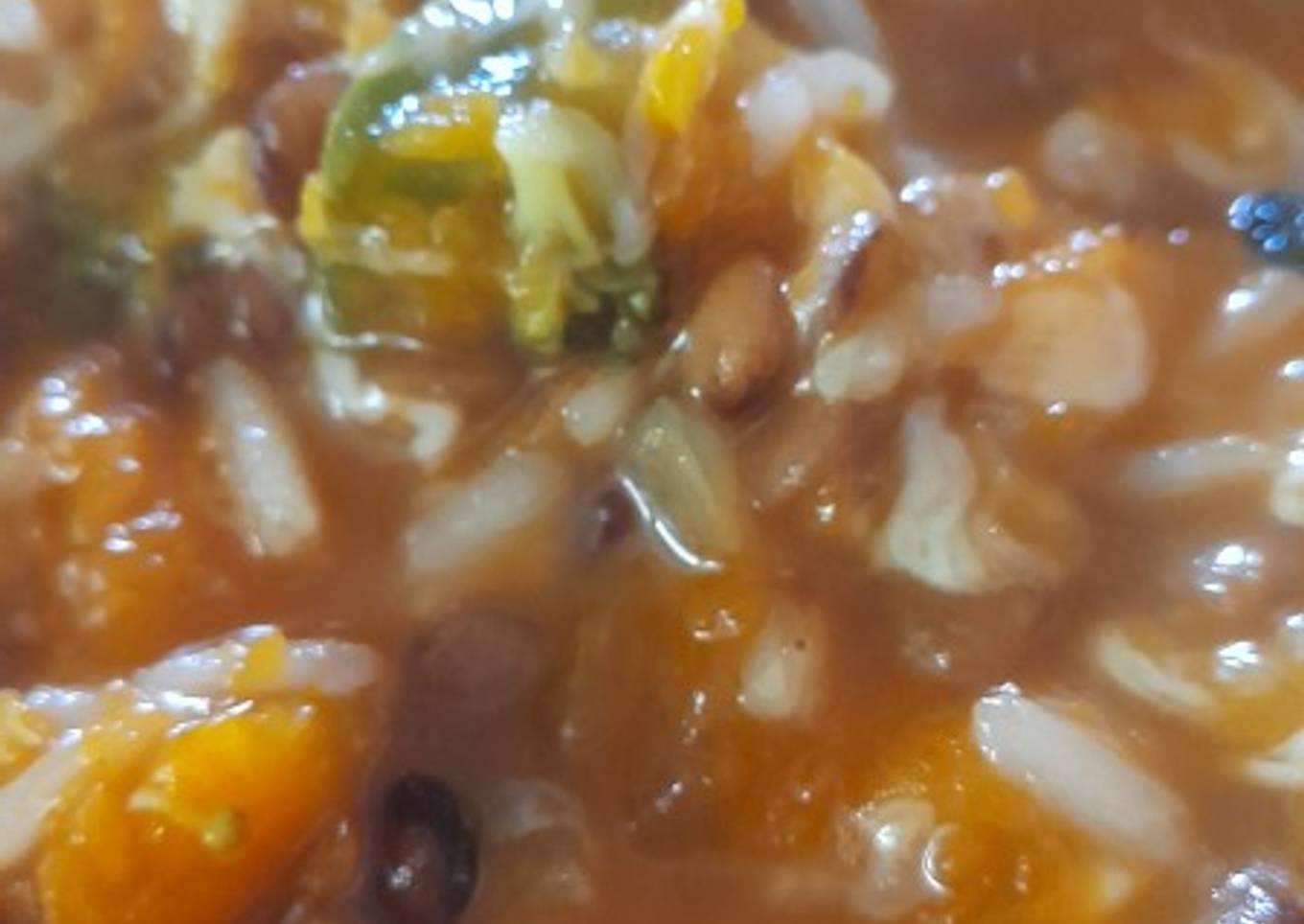 Guiso de lentejas con lo que tenía en casa 😅