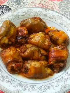 عکسی از دستور رول بادمجان