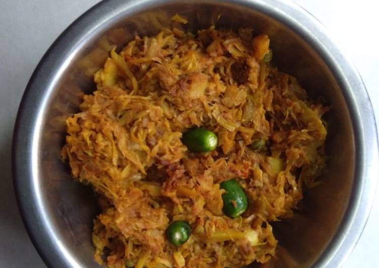 Cabbage pan fry