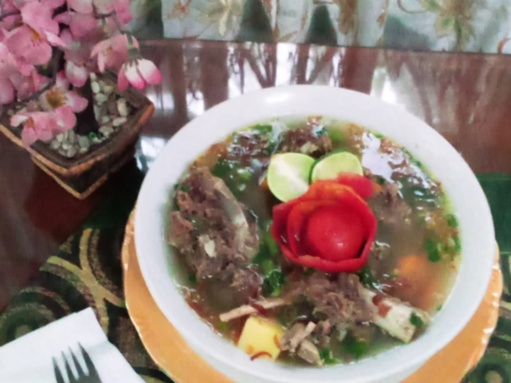 Langkah Mudah untuk Membikin Resep Sop tulang sapi yang  Bikin Ketagihan Anti Ribet, Sempurna