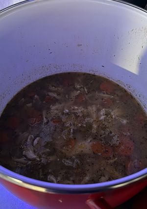 A picture of Vegetable Base for Chicken Vegetable Soup.