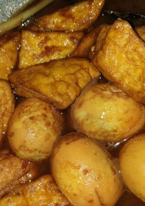 Foto resep Semur tahu telor