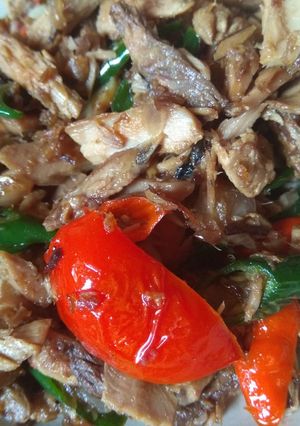 Foto resep Tongkol suir cabe hijau