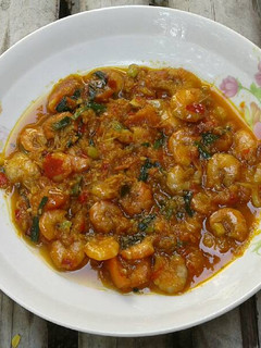 Foto resep Udang pedas manis
