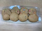 Una foto de topping cookies