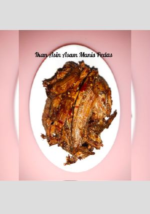 Foto resep Ikan Asin Asam Manis Pedas