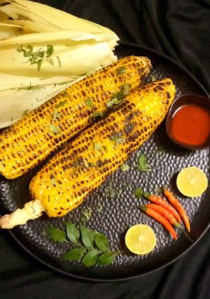 A picture of Butter makai masti (sweet corn).