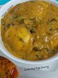 Creamy Egg Curry