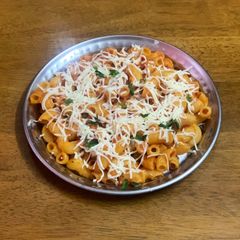 Red sauce pasta A picture of Red sauce pasta.