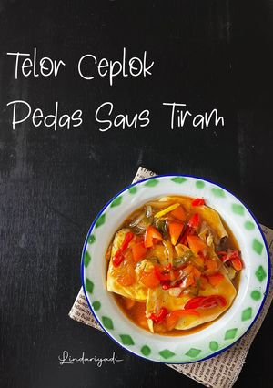 Foto resep Telor Ceplok Pedas Saus Tiram