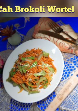 Foto resep Cah Brokoli Wortel