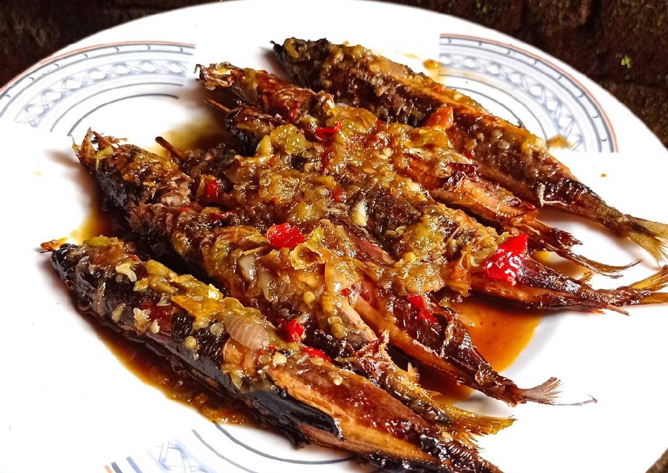 Salem panggang pedas