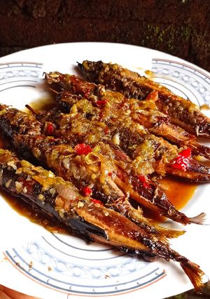 Foto resep Salem panggang pedas