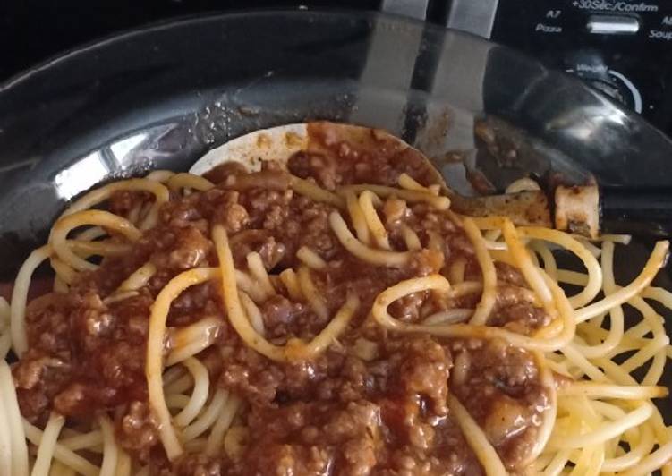 Homemade Bolognaise Sauce for Spaghetti