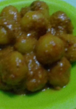 Foto resep Cilok bumbu kacang