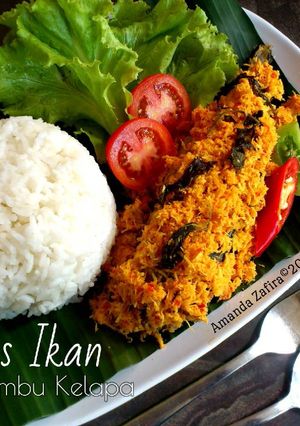 Foto resep Pepes Ikan Bumbu Kelapa
