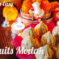 A picture of Dryfruits Modak.