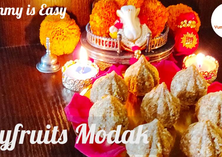 How to Prepare Speedy Dryfruits Modak