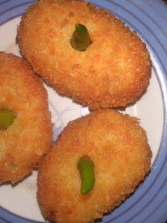 Foto resep Kroket Nasi Isi Kornet with Vanilla Spiced