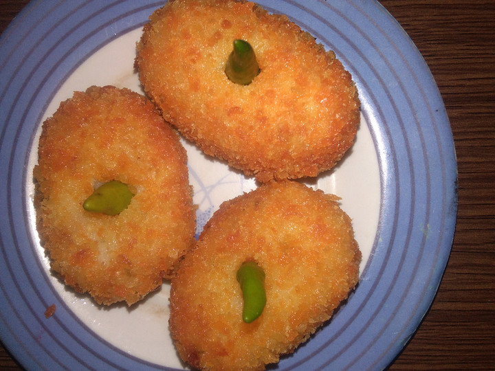 Resep Kroket Nasi Isi Kornet with Vanilla Spiced, Bisa Manjain Lidah