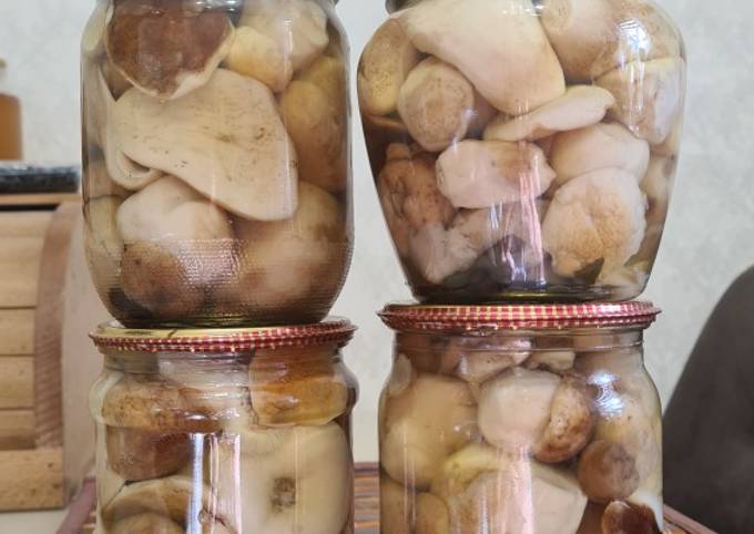 Белые маринованные грибы - пошаговый рецепт с фото на конференц-зал-самара.рф