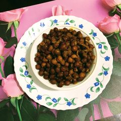 A picture of Kala Chana Masala.