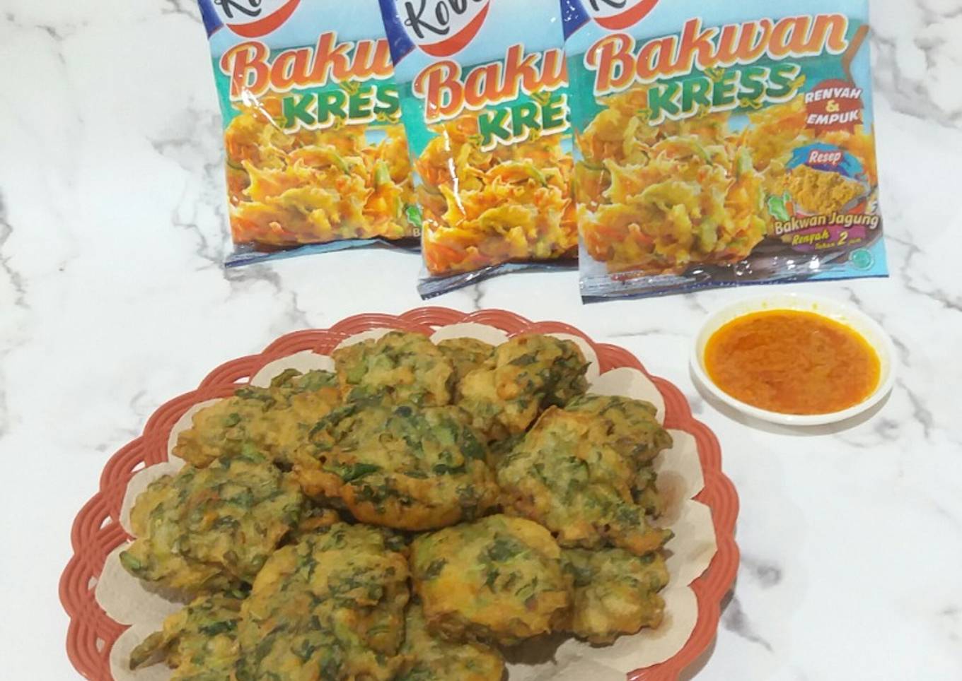 Langkah Mudah untuk Menyiapkan 751. Bakwan bayam kobe yang Lezat