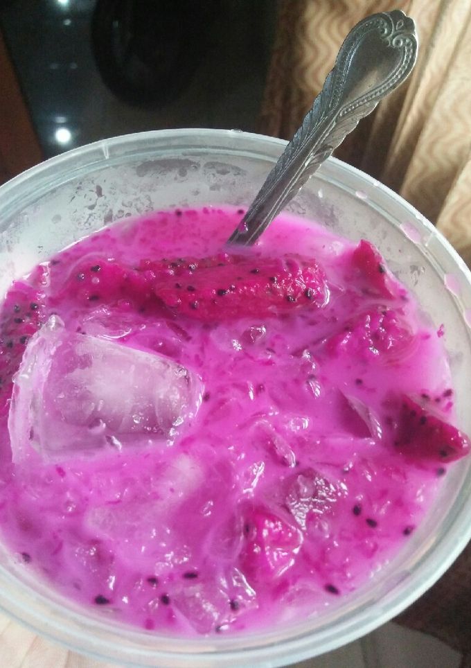 Foto resep Es Buah Naga Segarrr 🍧